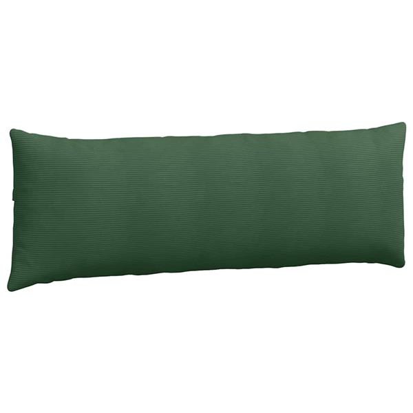 Grote foto vidaxl sofa kussens 2 pcs donkergroen 120 x 40 cm katoen stof huis en inrichting woningdecoratie