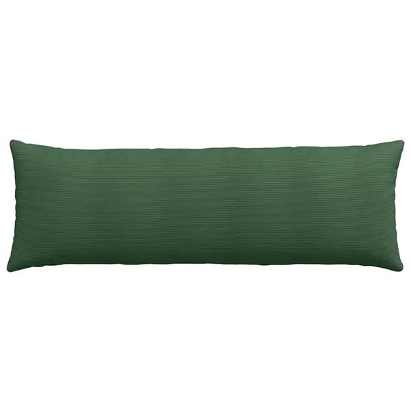 Grote foto vidaxl sofa kussens 2 pcs donkergroen 120 x 40 cm katoen stof huis en inrichting woningdecoratie