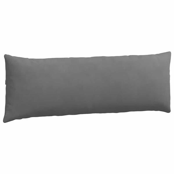 Grote foto vidaxl sofa kussens 2 pcs donkergrijs 120 x 40 cm stof huis en inrichting woningdecoratie