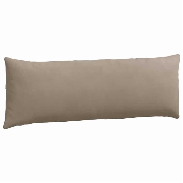 Grote foto vidaxl sofa kussens 2 pcs taupe 120 x 40 cm stof huis en inrichting woningdecoratie