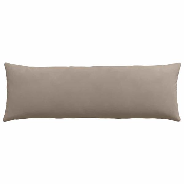 Grote foto vidaxl sofa kussens 2 pcs taupe 120 x 40 cm stof huis en inrichting woningdecoratie