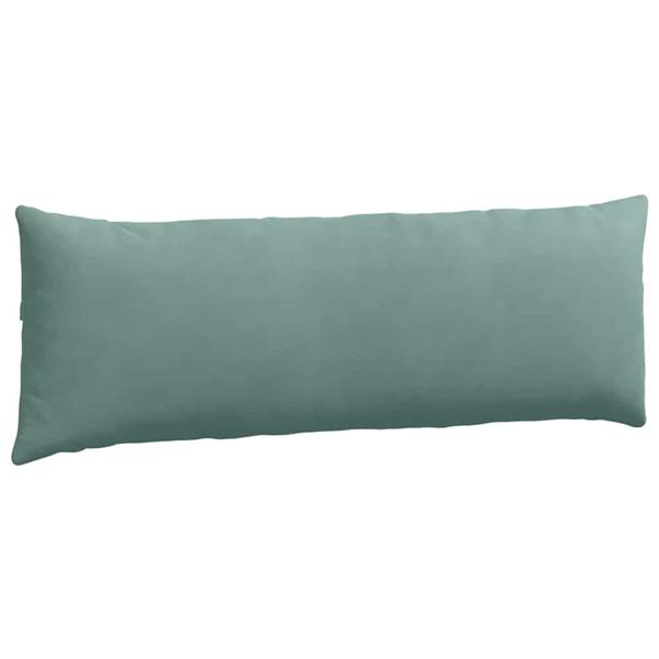 Grote foto vidaxl sofa kussens 2 pcs zeegroen 120 x 40 cm katoen stof huis en inrichting woningdecoratie