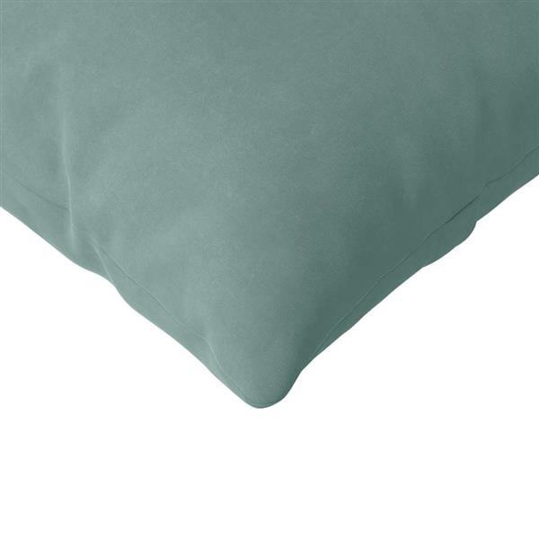 Grote foto vidaxl sofa kussens 2 pcs zeegroen 120 x 40 cm katoen stof huis en inrichting woningdecoratie