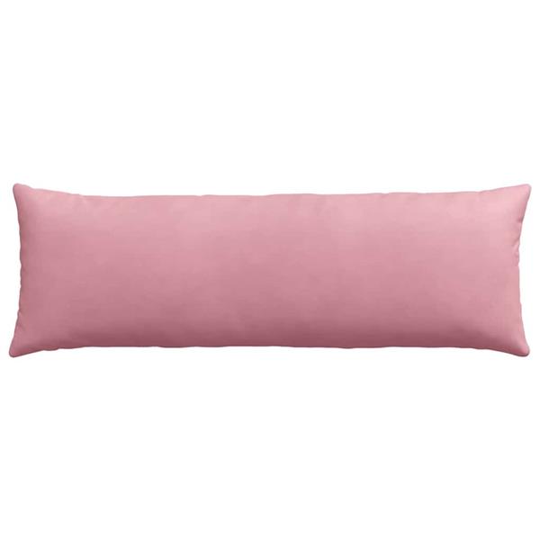 Grote foto vidaxl sofa kussens 2 pcs roze 120 x 40 cm katoen stof huis en inrichting woningdecoratie