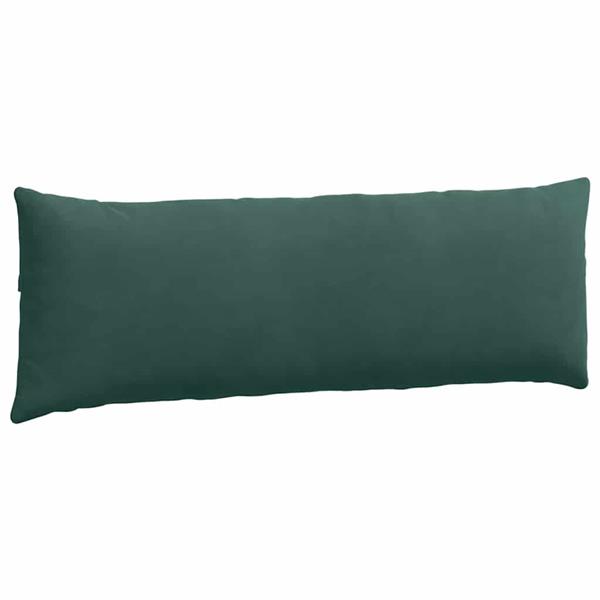 Grote foto vidaxl sofa kussens 2 pcs donkergroen 120 x 40 cm katoen stof huis en inrichting woningdecoratie