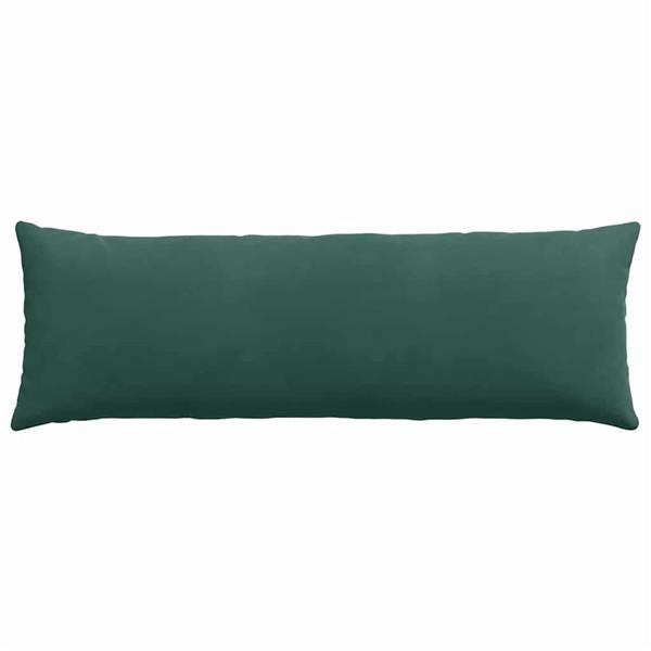 Grote foto vidaxl sofa kussens 2 pcs donkergroen 120 x 40 cm katoen stof huis en inrichting woningdecoratie