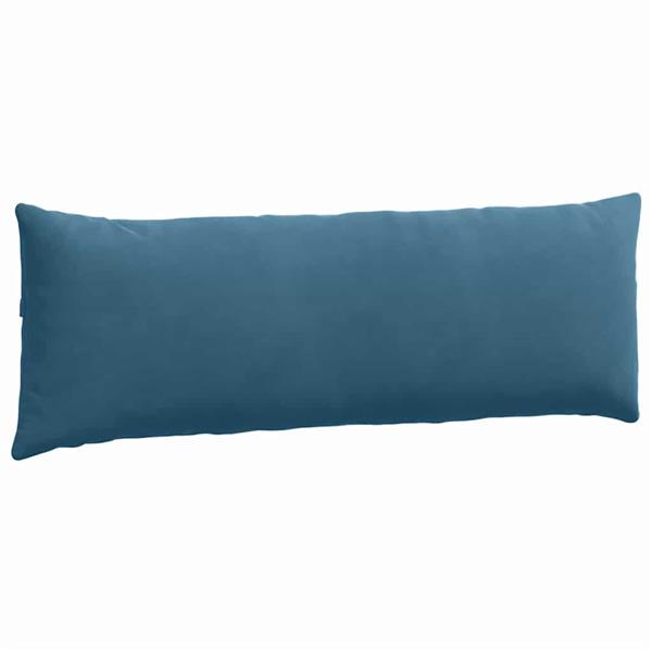Grote foto vidaxl sofa kussens 2 pcs blauw 120 x 40 cm katoen stof huis en inrichting woningdecoratie