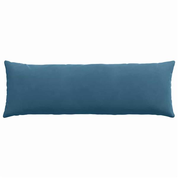 Grote foto vidaxl sofa kussens 2 pcs blauw 120 x 40 cm katoen stof huis en inrichting woningdecoratie