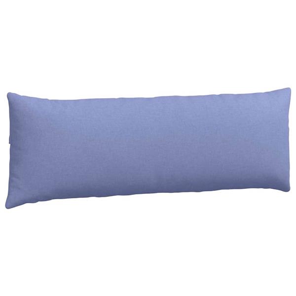 Grote foto vidaxl sofa kussens 2 pcs blauw 120 x 40 cm stof huis en inrichting woningdecoratie
