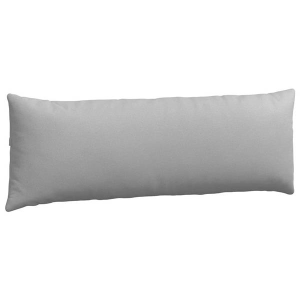Grote foto vidaxl sofa kussens 2 pcs grijs 120 x 40 cm stof huis en inrichting woningdecoratie