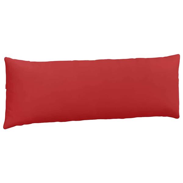 Grote foto vidaxl sofa kussens 2 pcs rood 120 x 40 cm stof huis en inrichting woningdecoratie