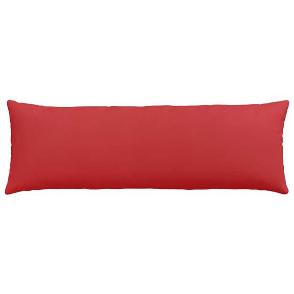 Grote foto vidaxl sofa kussens 2 pcs rood 120 x 40 cm stof huis en inrichting woningdecoratie