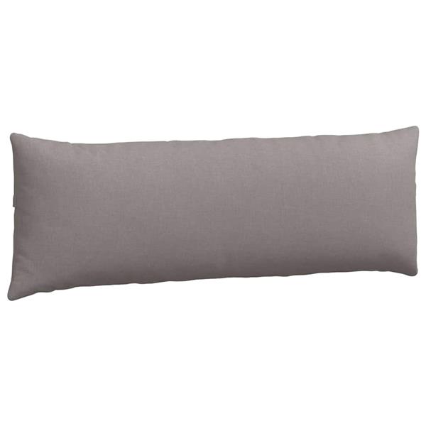 Grote foto vidaxl sofa kussens 2 pcs taupe 120 x 40 cm stof huis en inrichting woningdecoratie