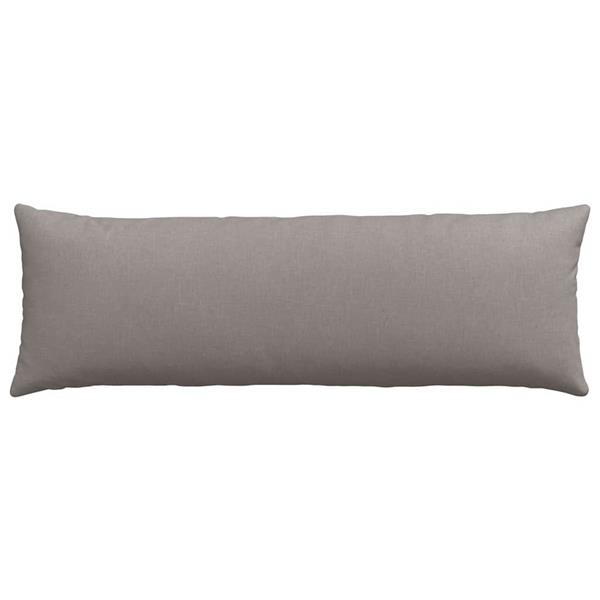 Grote foto vidaxl sofa kussens 2 pcs taupe 120 x 40 cm stof huis en inrichting woningdecoratie