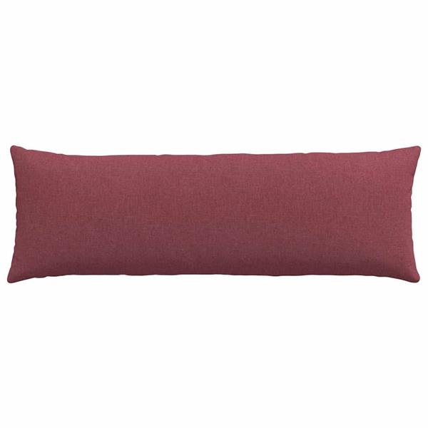 Grote foto vidaxl sofa kussens 2 pcs wijnrood 120 x 40 cm stof huis en inrichting woningdecoratie