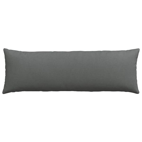 Grote foto vidaxl sofa kussens 2 pcs donkergrijs 120 x 40 cm stof huis en inrichting woningdecoratie