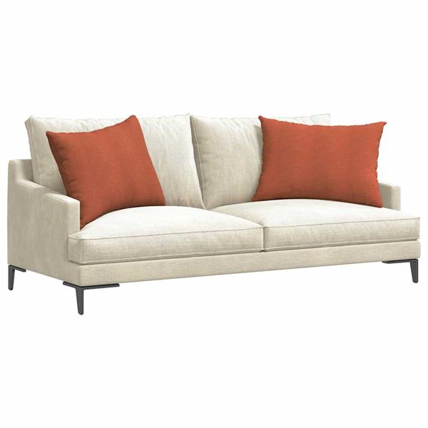Grote foto vidaxl sofa kussens 2 pcs rood oranje 70 x 50 cm katoen stof huis en inrichting woningdecoratie