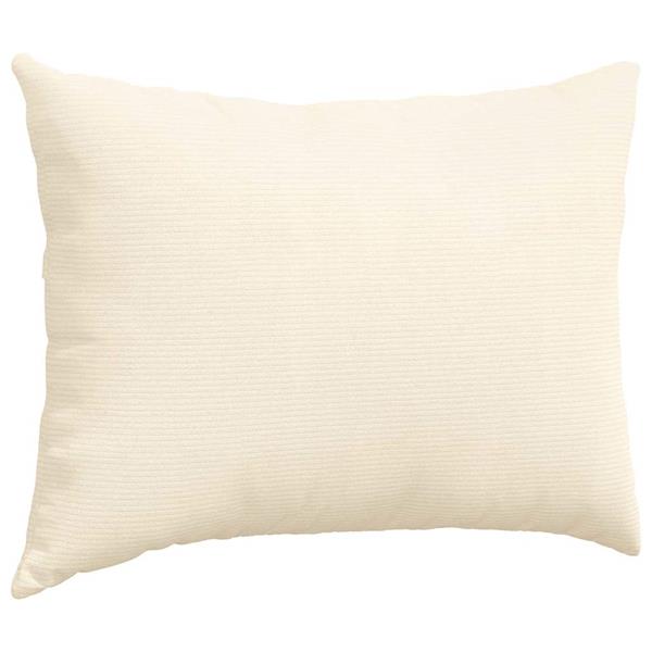 Grote foto vidaxl sofa kussens 2 pcs cr me 70 x 50 cm katoen stof huis en inrichting woningdecoratie