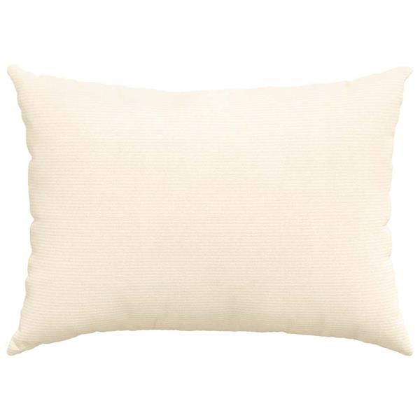 Grote foto vidaxl sofa kussens 2 pcs cr me 70 x 50 cm katoen stof huis en inrichting woningdecoratie