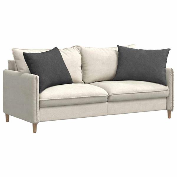 Grote foto vidaxl sofa kussens 2 pcs donkergrijs 70 x 50 cm katoen stof huis en inrichting woningdecoratie