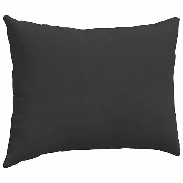 Grote foto vidaxl sofa kussens 2 pcs zwart 70 x 50 cm stof huis en inrichting woningdecoratie
