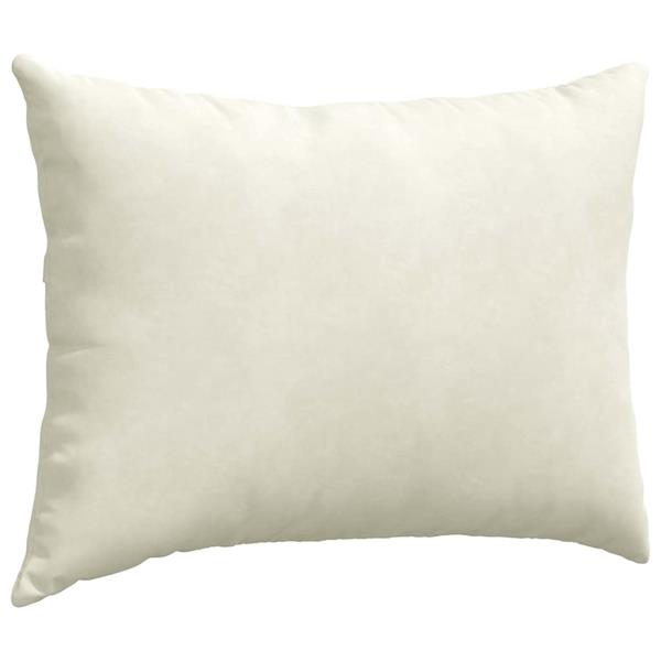 Grote foto vidaxl sofa kussens 2 pcs cr me 70 x 50 cm katoen stof huis en inrichting woningdecoratie