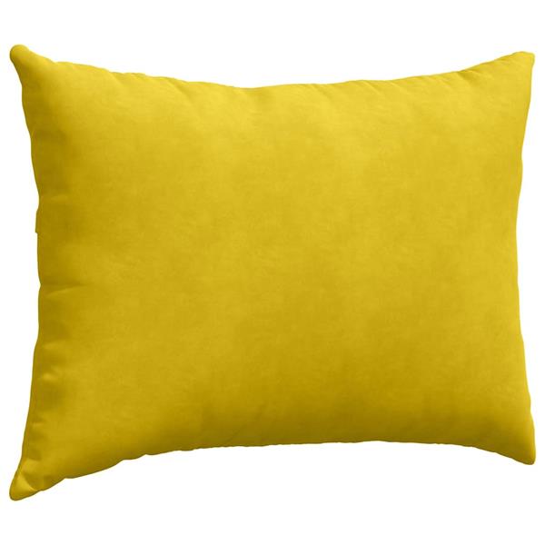 Grote foto vidaxl sofa kussens 2 pcs geel 70 x 50 cm katoen stof huis en inrichting woningdecoratie
