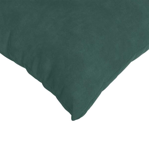Grote foto vidaxl sofa kussens 2 pcs donkergroen 70 x 50 cm katoen stof huis en inrichting woningdecoratie