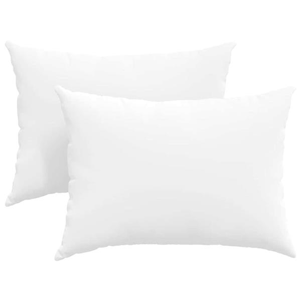 Grote foto vidaxl sofa kussens 2 pcs wit 70 x 50 cm stof huis en inrichting woningdecoratie