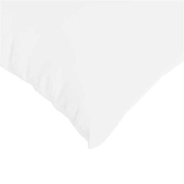 Grote foto vidaxl sofa kussens 2 pcs wit 70 x 50 cm stof huis en inrichting woningdecoratie