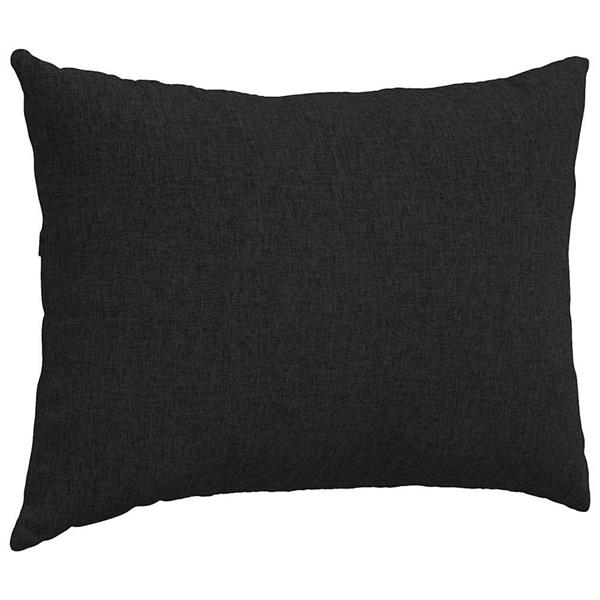 Grote foto vidaxl sofa kussens 2 pcs zwart 70 x 50 cm stof huis en inrichting woningdecoratie