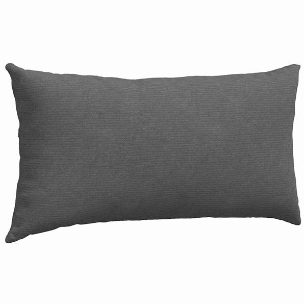Grote foto vidaxl sofa kussens 2 pcs donkergrijs 80 x 40 cm katoen stof huis en inrichting woningdecoratie