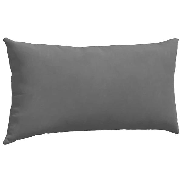 Grote foto vidaxl sofa kussens 2 pcs donkergrijs 80 x 40 cm stof huis en inrichting woningdecoratie