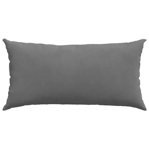 Grote foto vidaxl sofa kussens 2 pcs donkergrijs 80 x 40 cm stof huis en inrichting woningdecoratie