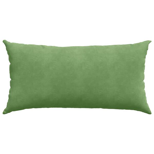 Grote foto vidaxl sofa kussens 2 pcs lichtgroen 80 x 40 cm katoen stof huis en inrichting woningdecoratie