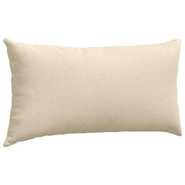 Grote foto vidaxl sofa kussens 2 pcs cr me 80 x 40 cm stof huis en inrichting woningdecoratie