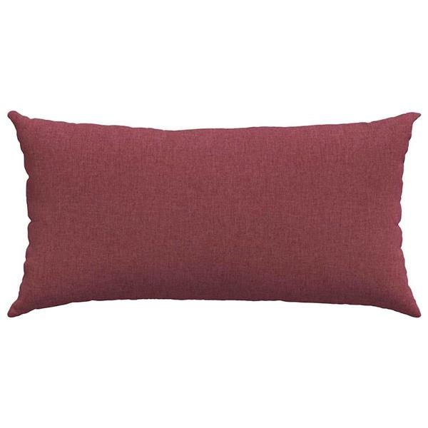 Grote foto vidaxl sofa kussens 2 pcs wijnrood 80 x 40 cm stof huis en inrichting woningdecoratie
