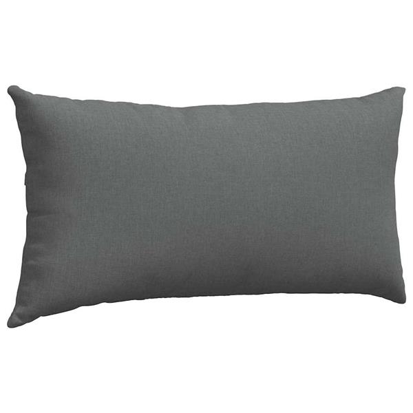 Grote foto vidaxl sofa kussens 2 pcs donkergrijs 80 x 40 cm stof huis en inrichting woningdecoratie