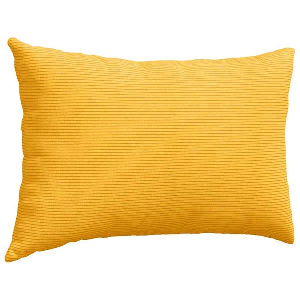 Grote foto vidaxl sofa kussens 2 pcs lichtgeel 60 x 40 cm katoen stof huis en inrichting woningdecoratie