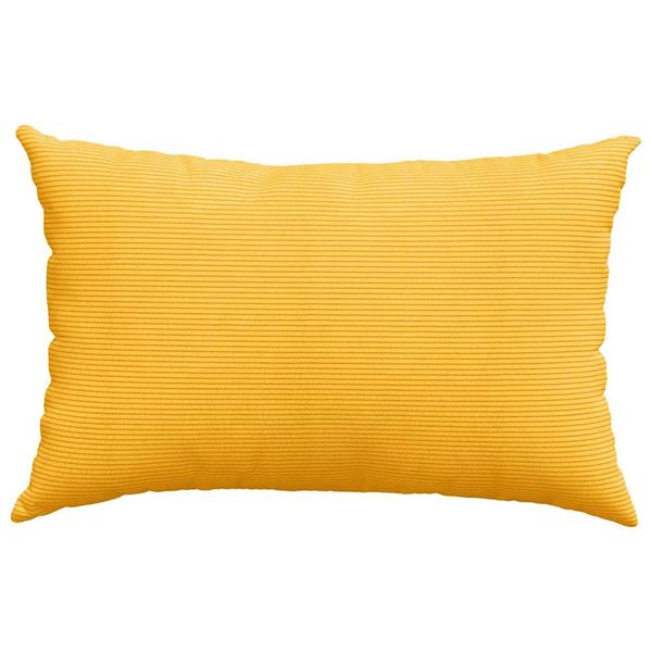 Grote foto vidaxl sofa kussens 2 pcs lichtgeel 60 x 40 cm katoen stof huis en inrichting woningdecoratie