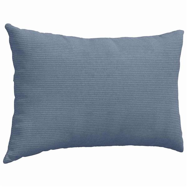 Grote foto vidaxl sofa kussens 2 pcs blauw 60 x 40 cm katoen stof huis en inrichting woningdecoratie