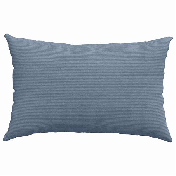 Grote foto vidaxl sofa kussens 2 pcs blauw 60 x 40 cm katoen stof huis en inrichting woningdecoratie