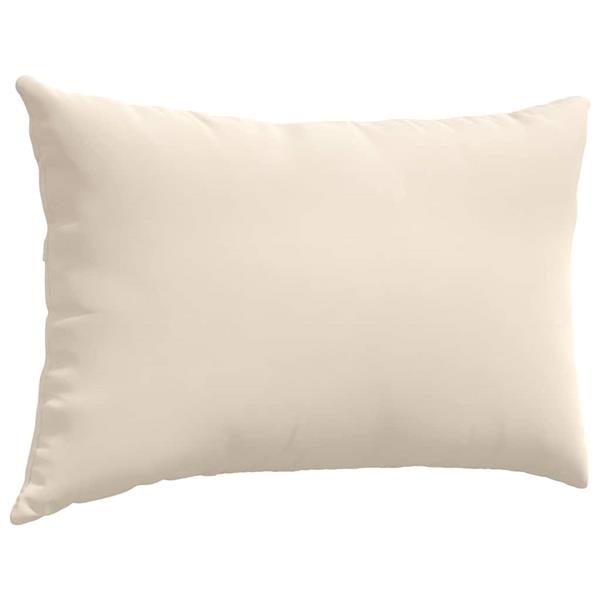 Grote foto vidaxl sofa kussens 2 pcs beige 60 x 40 cm stof huis en inrichting woningdecoratie
