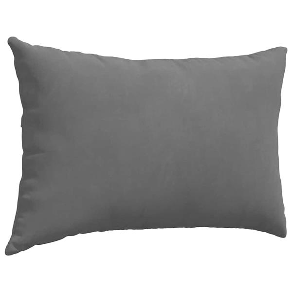 Grote foto vidaxl sofa kussens 2 pcs donkergrijs 60 x 40 cm stof huis en inrichting woningdecoratie