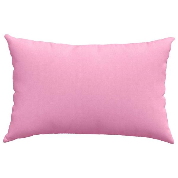 Grote foto vidaxl sofa kussens 2 pcs roze 60 x 40 cm stof huis en inrichting woningdecoratie