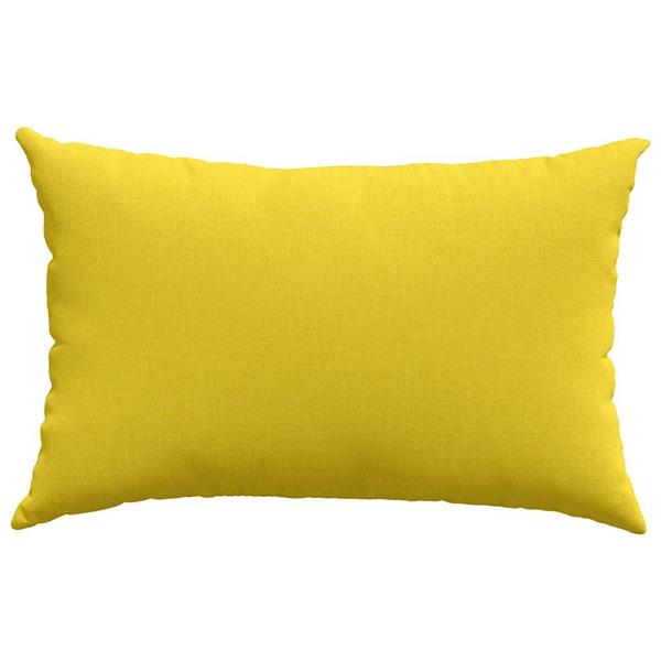 Grote foto vidaxl sofa kussens 2 pcs lichtgeel 60 x 40 cm stof huis en inrichting woningdecoratie