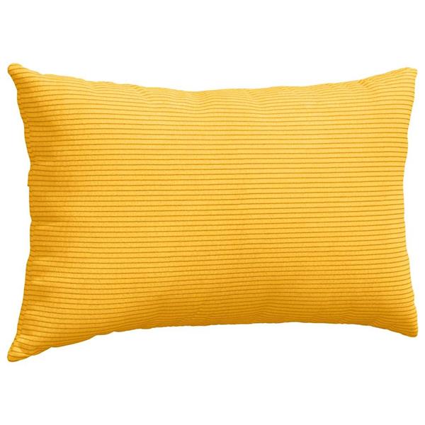 Grote foto vidaxl sofa kussens 2 pcs lichtgeel 50 x 30 cm katoen stof huis en inrichting woningdecoratie