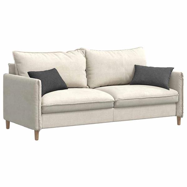 Grote foto vidaxl sofa kussens 2 pcs donkergrijs 50 x 30 cm katoen stof huis en inrichting woningdecoratie