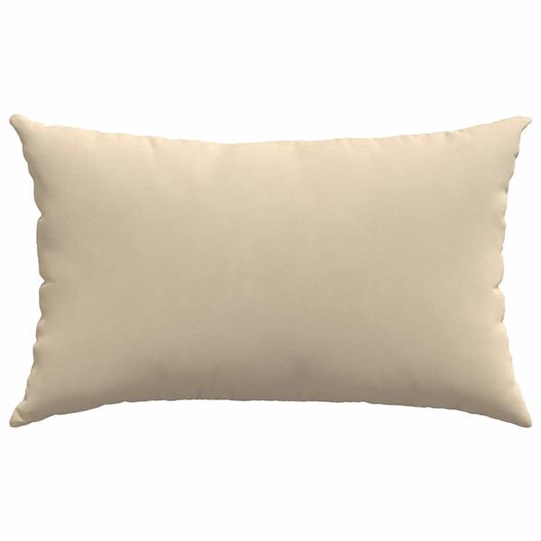 Grote foto vidaxl sofa kussens 2 pcs cr me 50 x 30 cm stof huis en inrichting woningdecoratie