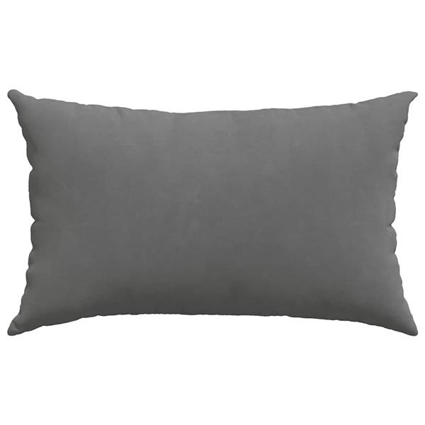 Grote foto vidaxl sofa kussens 2 pcs donkergrijs 50 x 30 cm stof huis en inrichting woningdecoratie